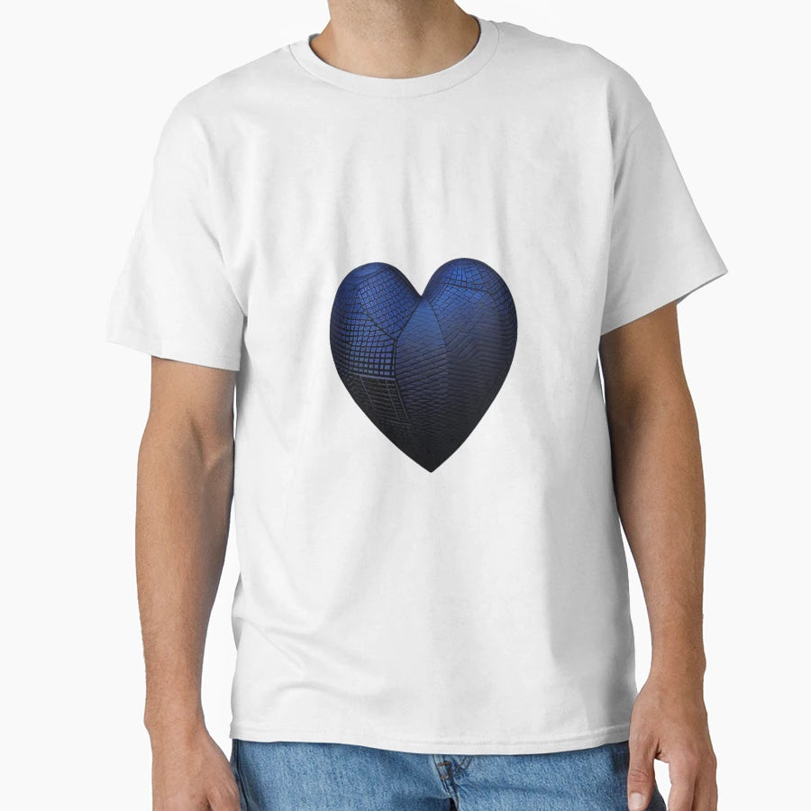 Blue Heart T-Shirt - Graphic Print Men Women - T-Shirt, Sweatshirt, Hoodie