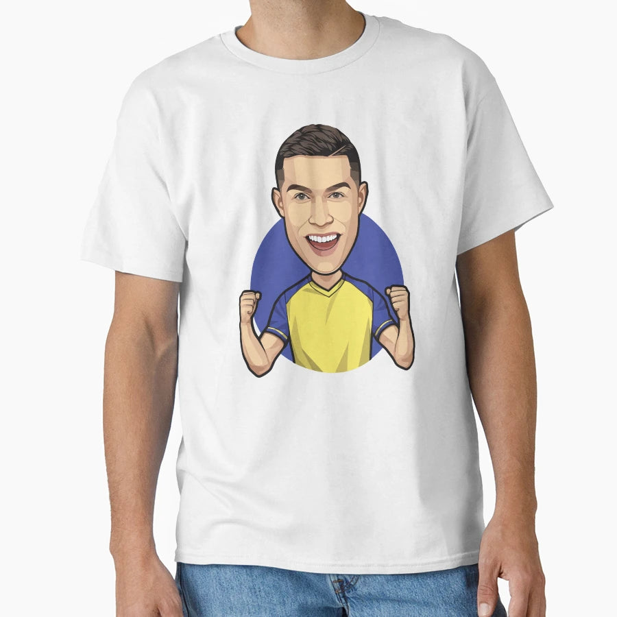 Ronaldo Al Nassr 2022 T-Shirt - Trendy Graphic Men Women - T-Shirt, Sweatshirt, Hoodie
