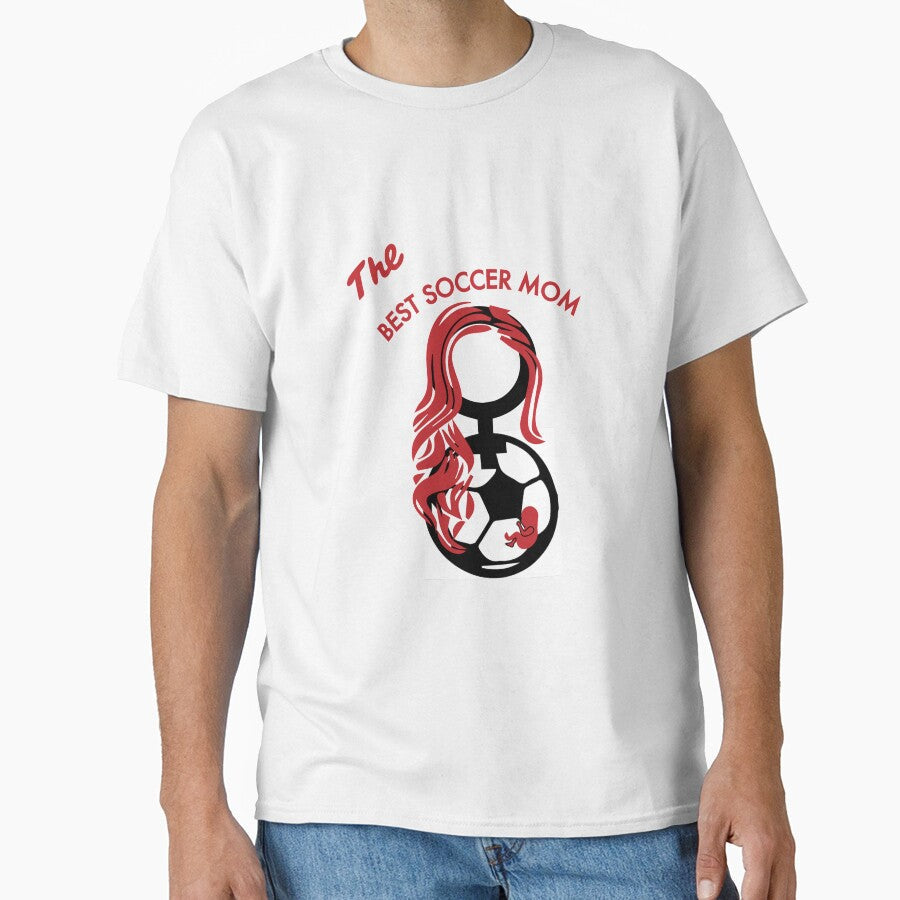My soccer mom is the best mother in whole world. - Adult & Kids T-Shirts, Sweatshirts & Hoodies apparel design preview 1