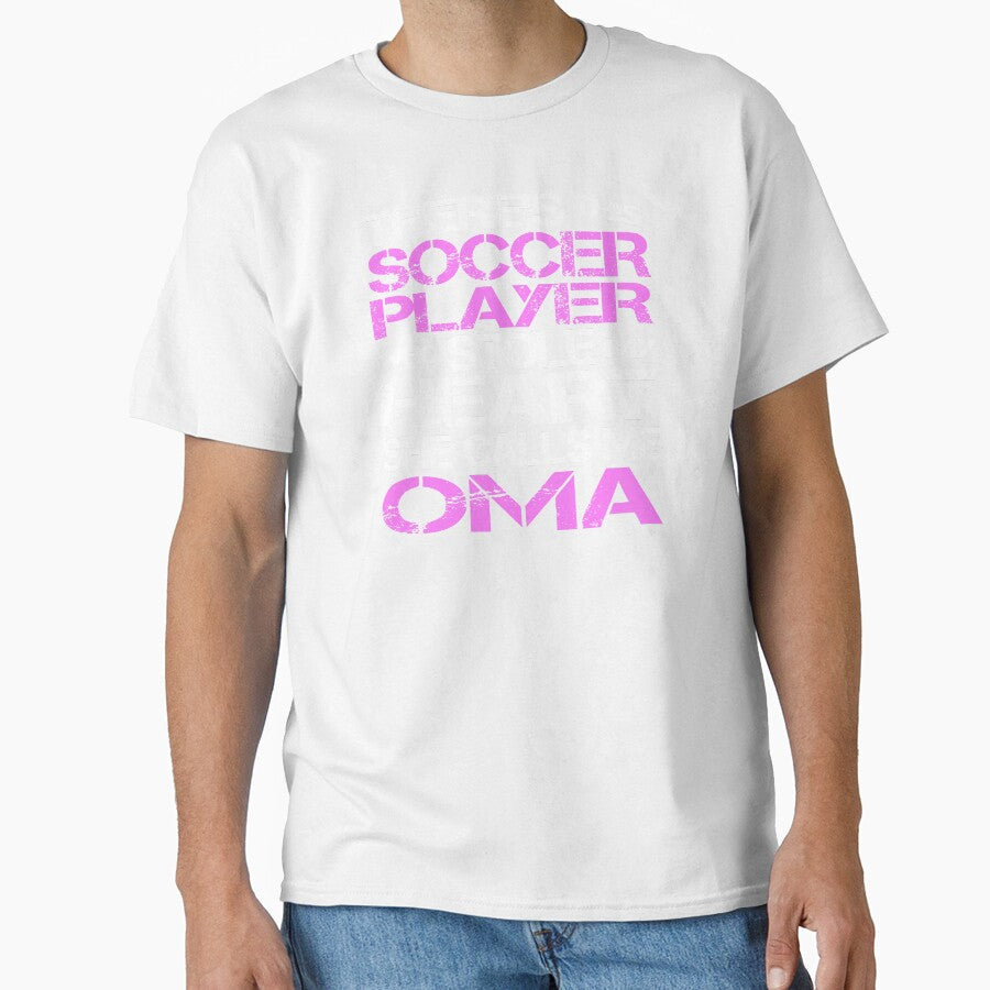 Theres Soccer Player Stole My Heart She Calls Me Oma - Adult & Kids T-Shirts, Sweatshirts & Hoodies apparel design preview 1