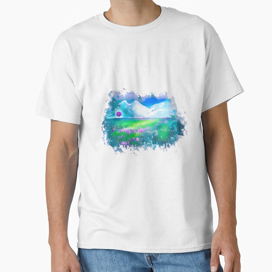 Mountain Range Valley by SullivanxjOStud - Adult & Kids T-Shirts, Sweatshirts & Hoodies apparel design preview 1