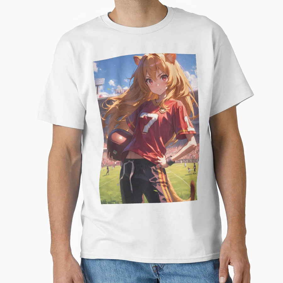 Taiga Aisaka Toradora Fiery Feline T-Shirt - Aesthetic Graphic Unisex - T-Shirt, Sweatshirt, Hoodie