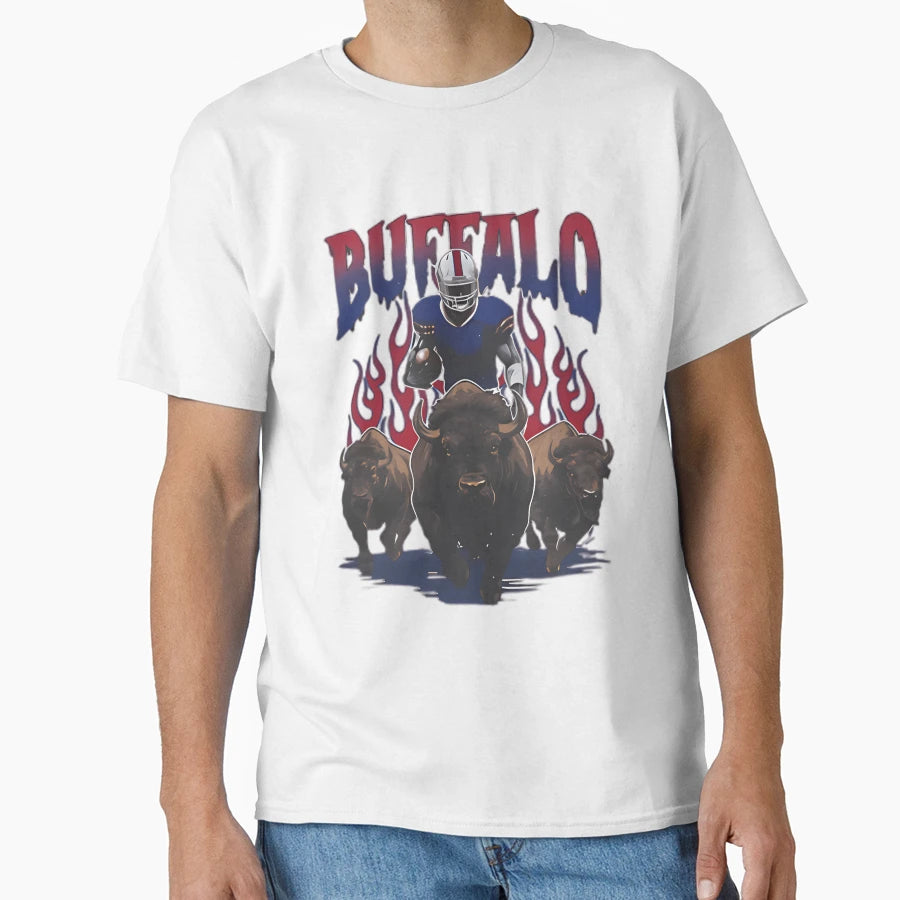 Buffalo Bills Comfort Colors Buffalo T-Shirt - Unique Graphic Men Women - T-Shirt, Sweatshirt, Hoodie