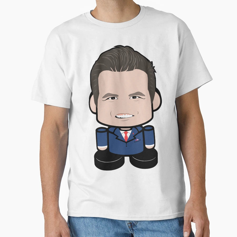 Gaettrz Politicobot Toy Robot T-Shirt - Novelty Apparel Unisex - T-Shirt, Sweatshirt, Hoodie