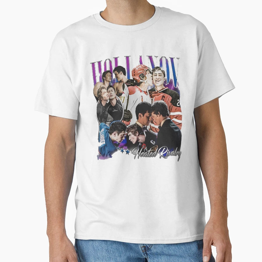 Hudson Williams Connor Storrie Bootleg 90S T-Shirt - Novelty Apparel Unisex - T-Shirt, Sweatshirt, Hoodie