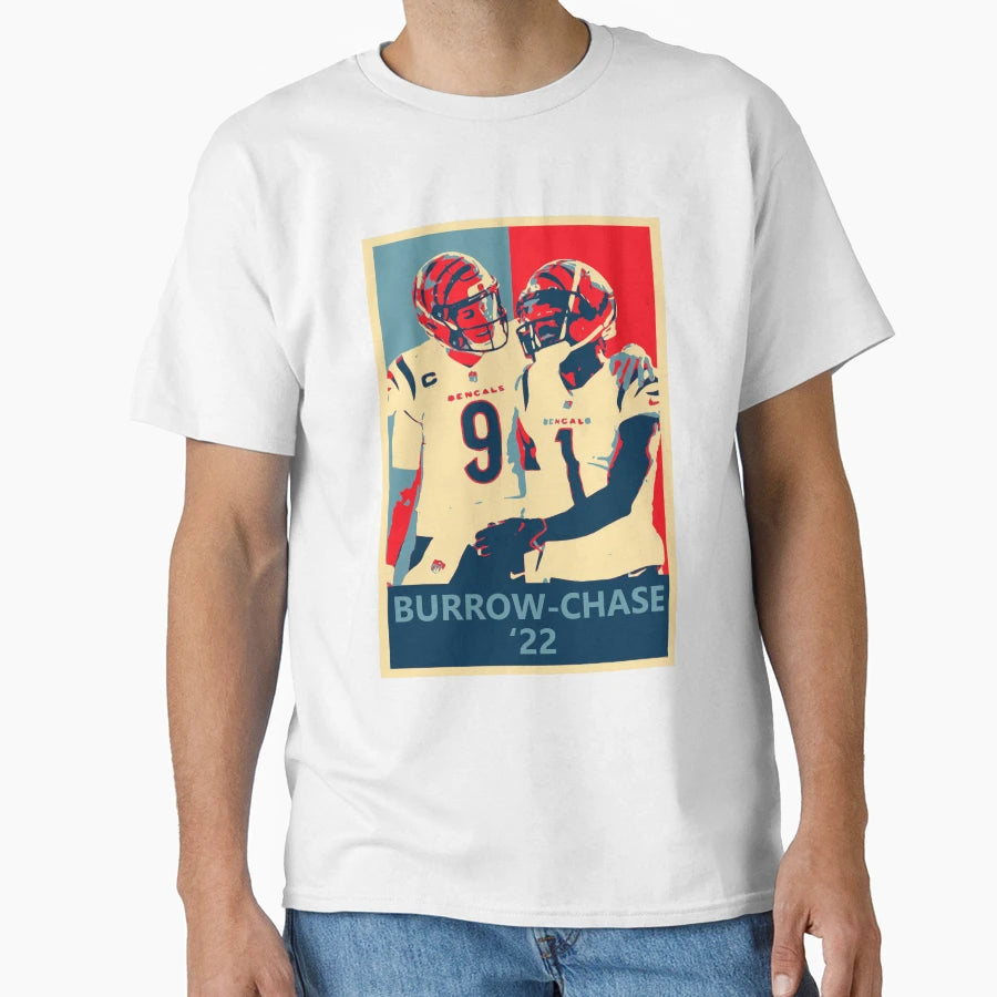 JB Jamarr Chase Campaign T-Shirt - Custom Art Print Unisex - T-Shirt, Sweatshirt, Hoodie