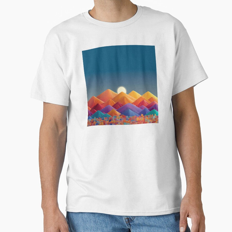Desert Town by bubblyrainbow - Adult & Kids T-Shirts, Sweatshirts & Hoodies apparel design preview 1
