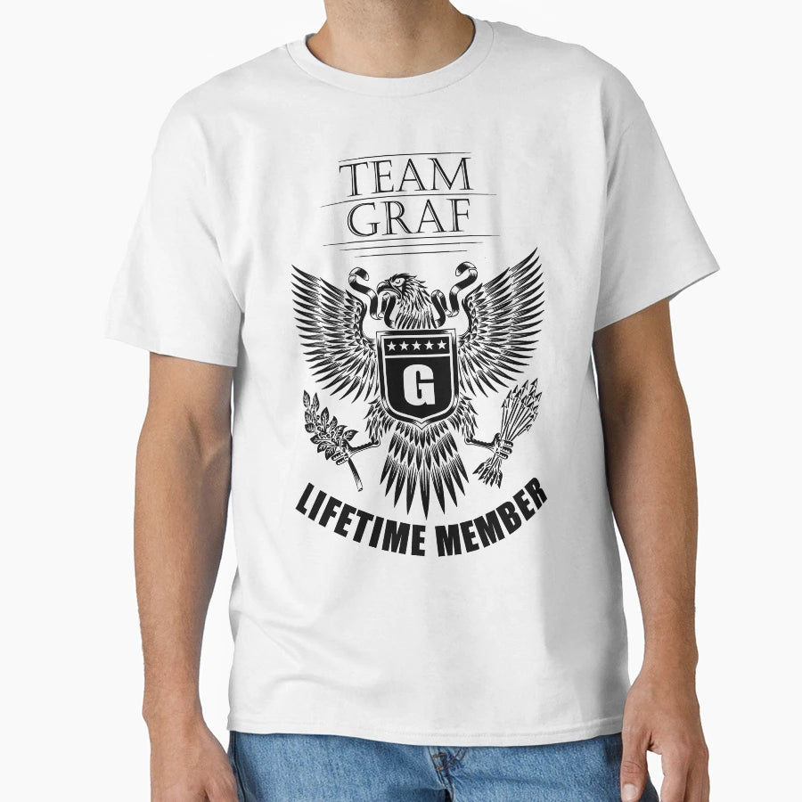 Team Graf Lifetime Member T-Shirt - Graphic Print for Adults - T-Shirt, Sweatshirt, Hoodie