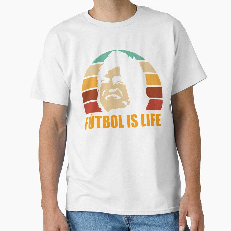FUTBOL IS LIFE by CrazyForDolls - Adult & Kids T-Shirts, Sweatshirts & Hoodies apparel design preview 1