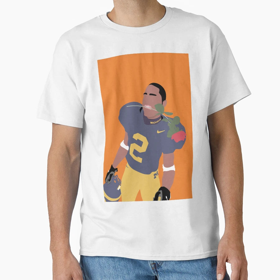 Charles Woodson T-Shirt - Novelty Apparel Men Women - T-Shirt, Sweatshirt, Hoodie