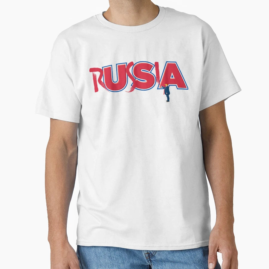 Russia Usa T-Shirt - Graphic Print for Adults - T-Shirt, Sweatshirt, Hoodie