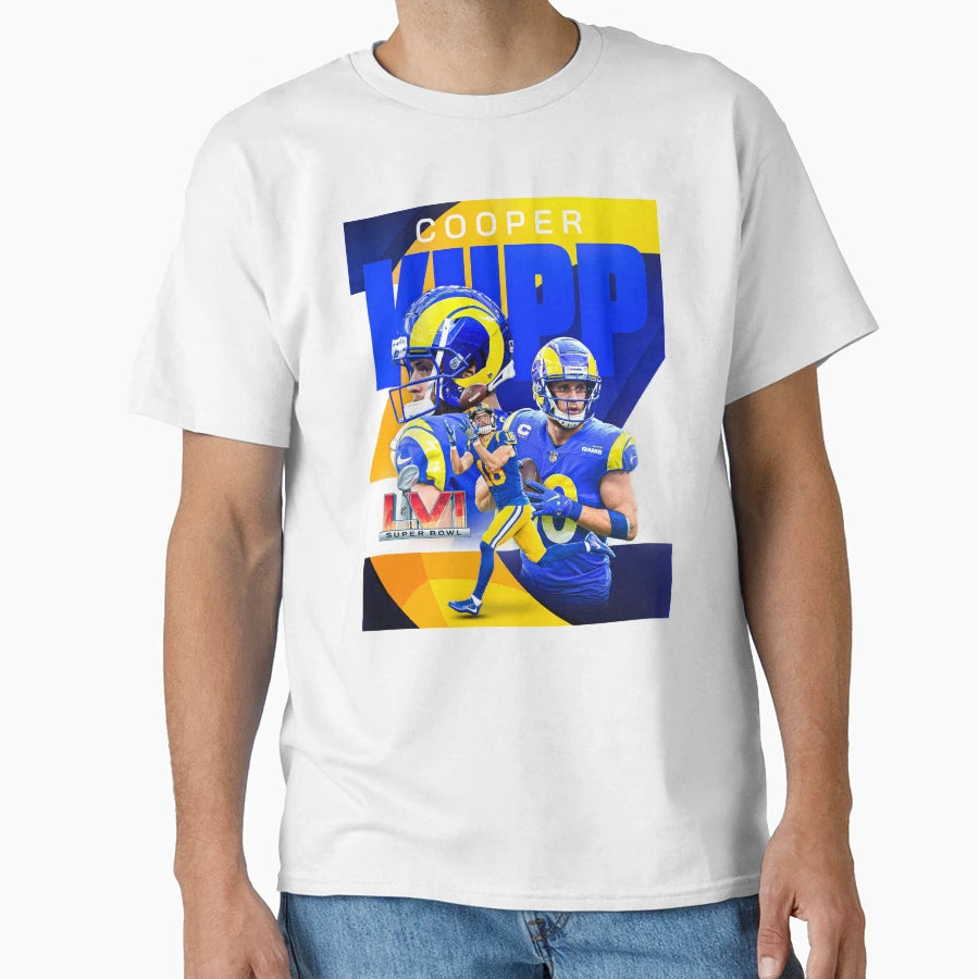 Cooper Kupp T-Shirt - Custom Art Print Unisex - T-Shirt, Sweatshirt, Hoodie