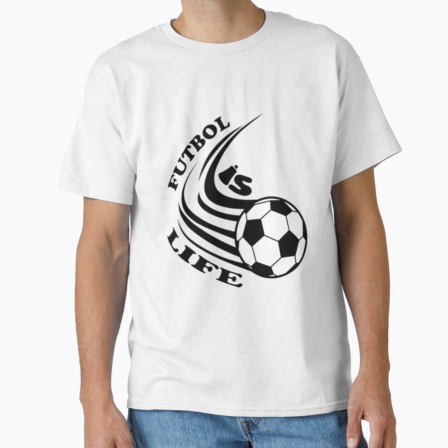 FUTBOL IS LIFE (17) by rosabelarjasmin - Adult & Kids T-Shirts, Sweatshirts & Hoodies apparel design preview 1