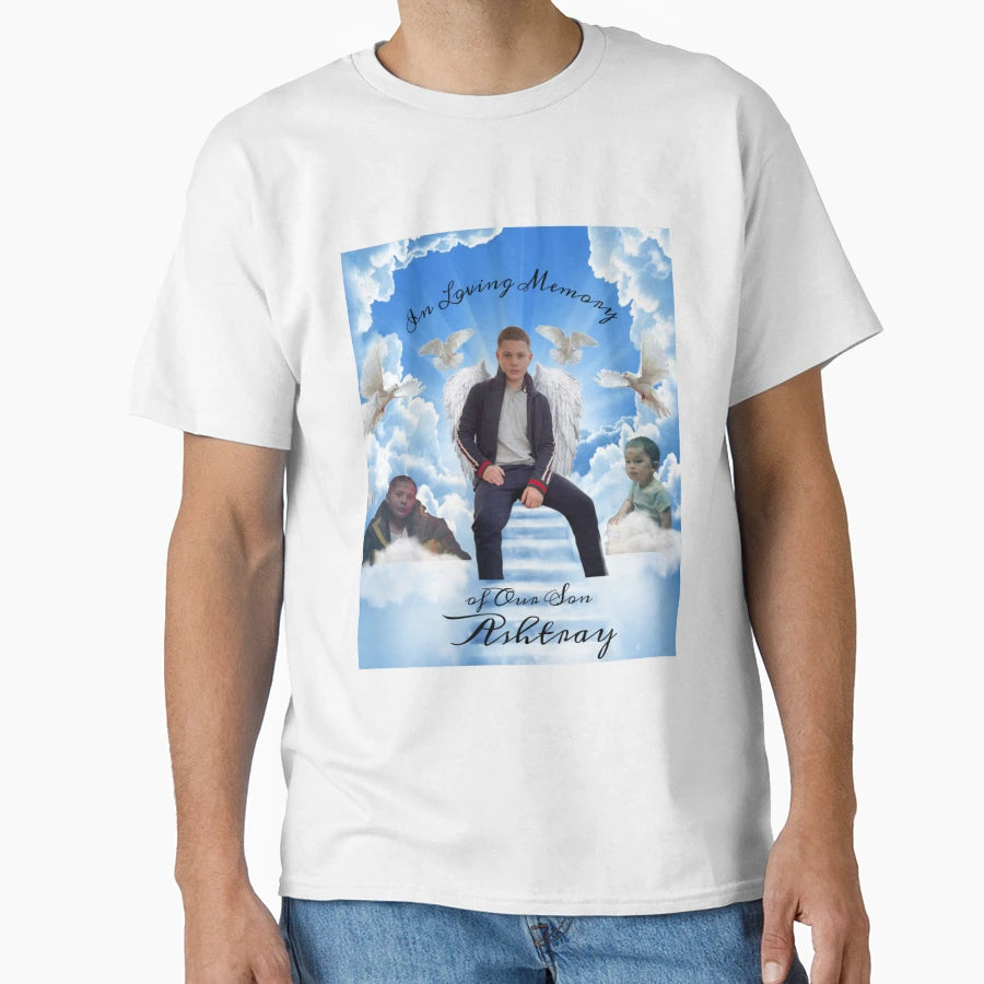 Rip Ashtray T-Shirt - Minimalist Print Men Women - T-Shirt, Sweatshirt, Hoodie