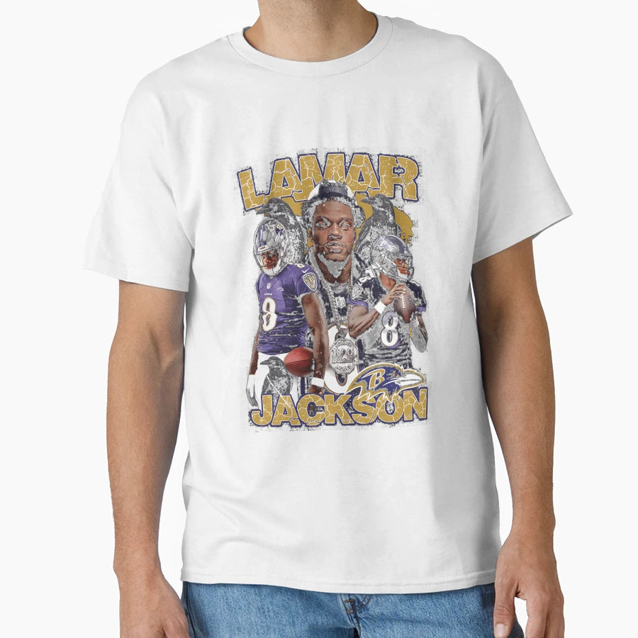 Lamar Collage T-Shirt - Trendy Graphic Unisex - T-Shirt, Sweatshirt, Hoodie