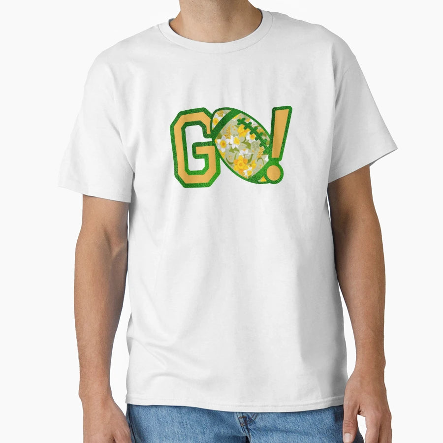 Go Green And Gold 3 T-Shirt - Minimalist Print Men Women - T-Shirt, Sweatshirt, Hoodie