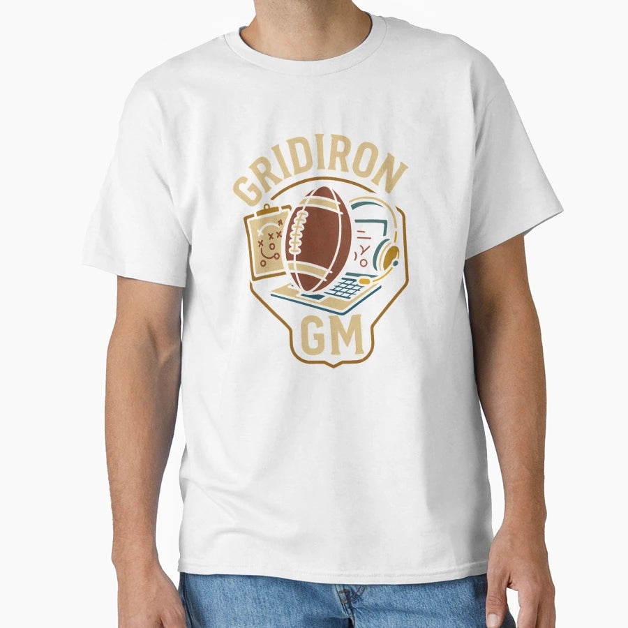 Gridiron Gm T-Shirt - Casual Everyday Wear Unisex - T-Shirt, Sweatshirt, Hoodie