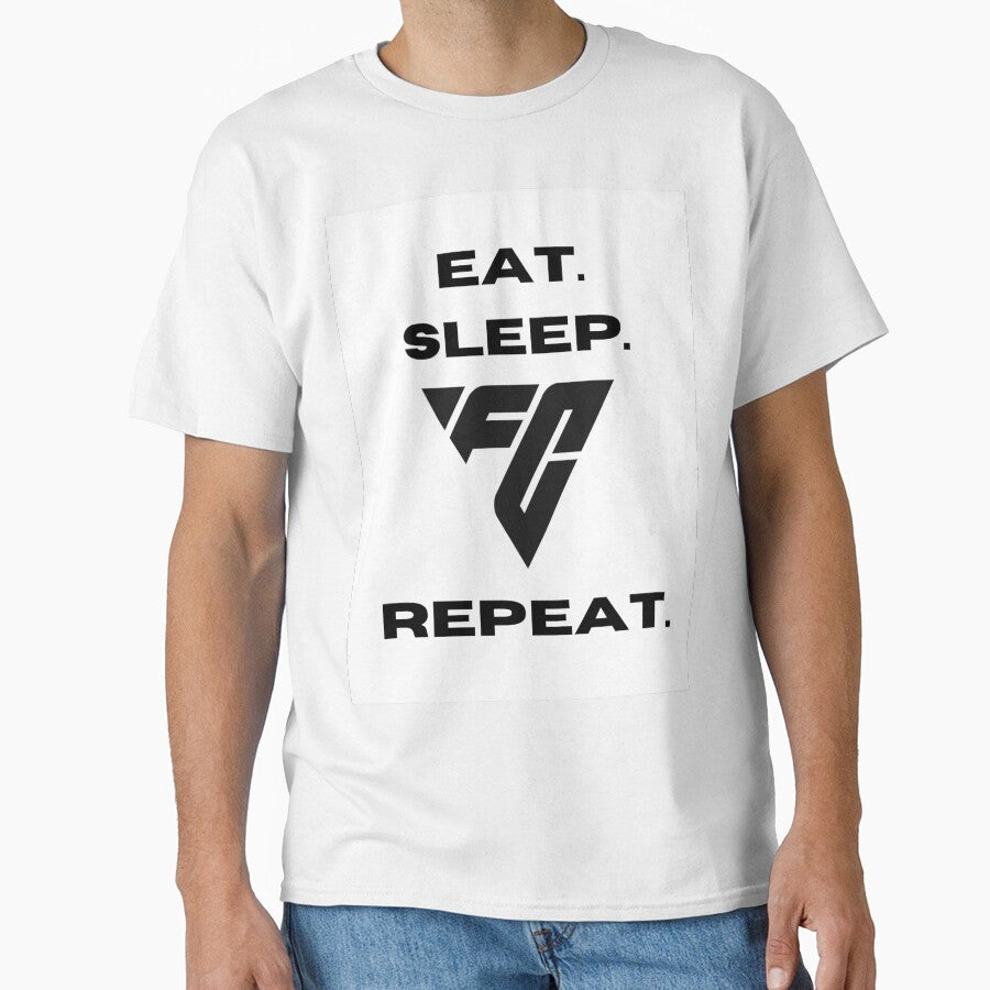 EAT. SLEEP. FC. REPEAT. by FCAddicts - Adult & Kids T-Shirts, Sweatshirts & Hoodies apparel design preview 1