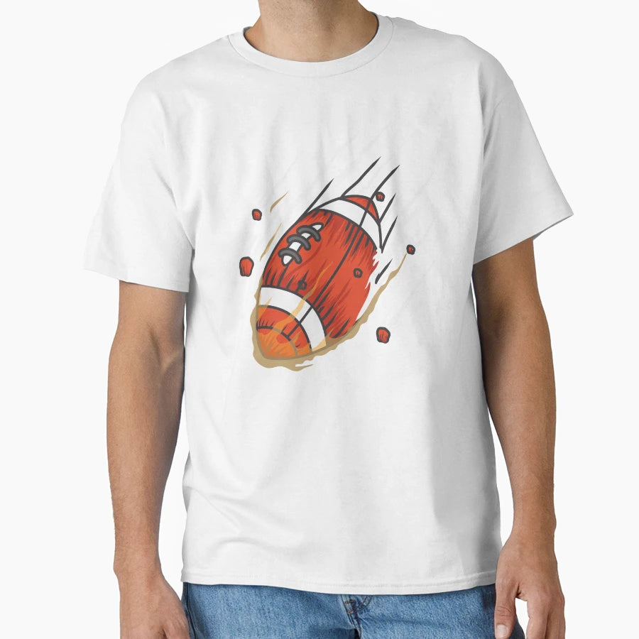 American Football T-Shirt - Graphic Print for Adults - T-Shirt, Sweatshirt, Hoodie
