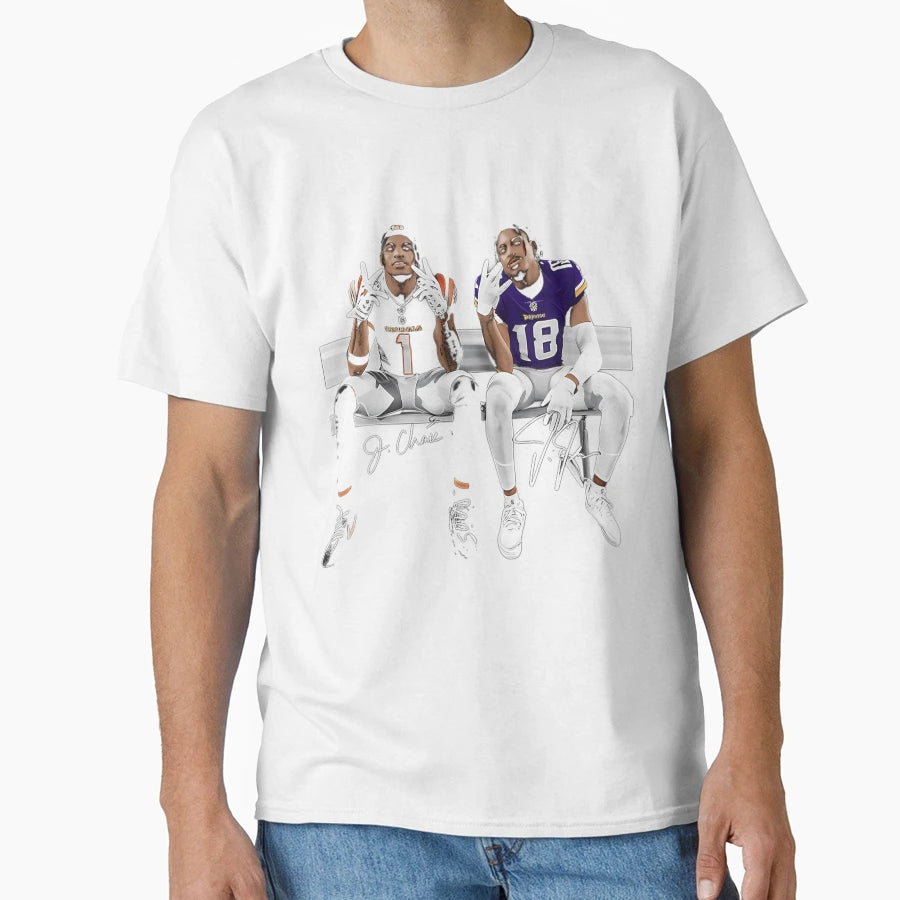 JJ Jamarr Chase T-Shirt - Aesthetic Graphic Men Women - T-Shirt, Sweatshirt, Hoodie