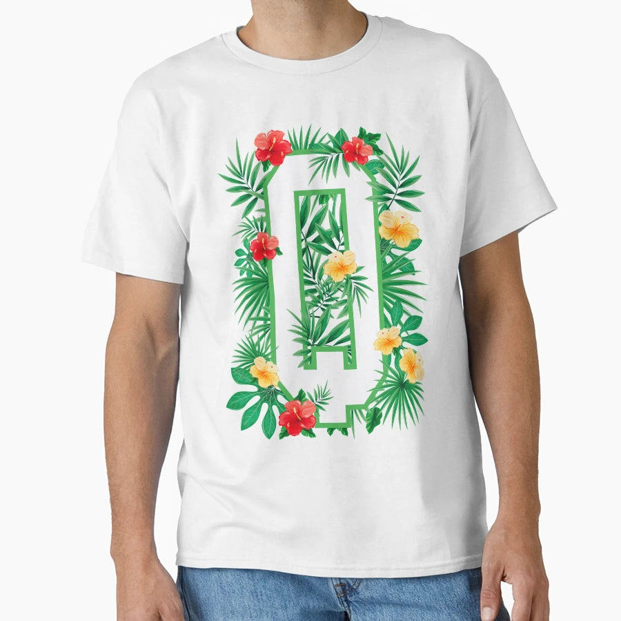 Capital Letter Q Alphabet Monogram T-Shirt - Graphic Print Men Women - T-Shirt, Sweatshirt, Hoodie