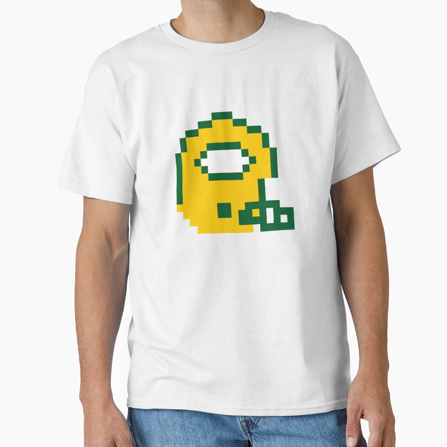 8 Bit Green Bay T-Shirt - Custom Art Print Unisex - T-Shirt, Sweatshirt, Hoodie