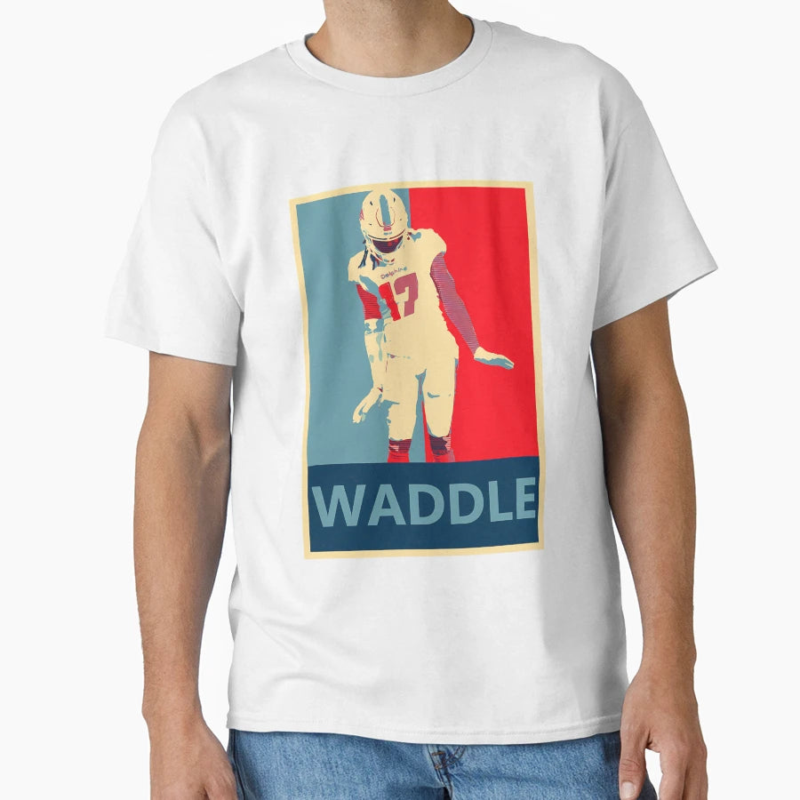 Jaylen Waddle Waddle Dance T-Shirt - Streetwear Style for Adults - T-Shirt, Sweatshirt, Hoodie