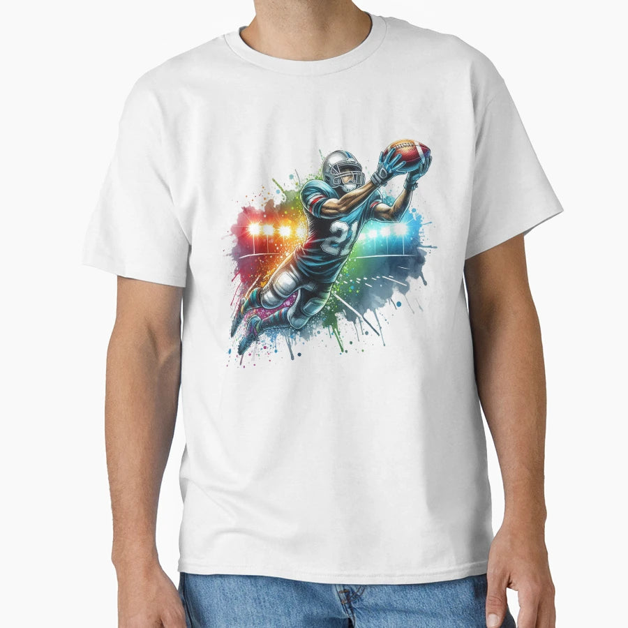 Ruby Player American Football T-Shirt - Aesthetic Graphic Men Women - T-Shirt, Sweatshirt, Hoodie