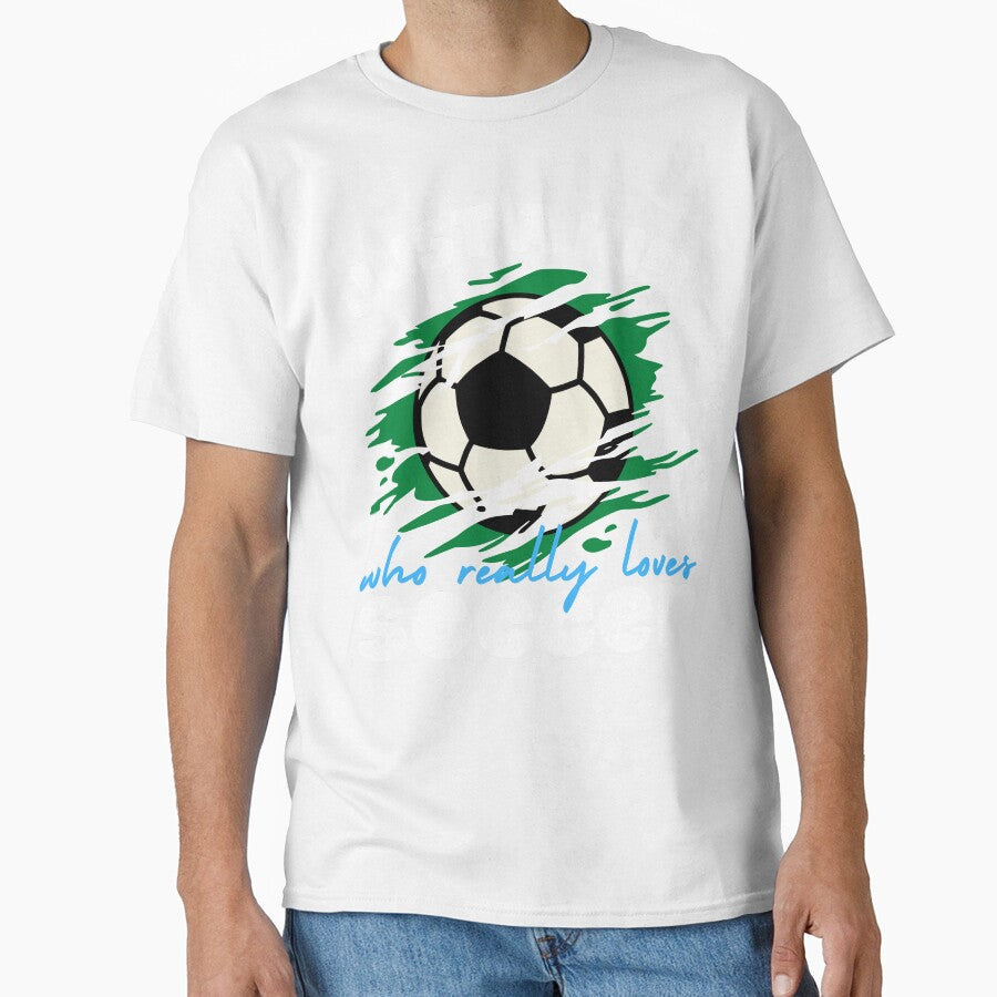 Just a Kid Who Loves Soccer by to-esu - Adult & Kids T-Shirts, Sweatshirts & Hoodies apparel design preview 1