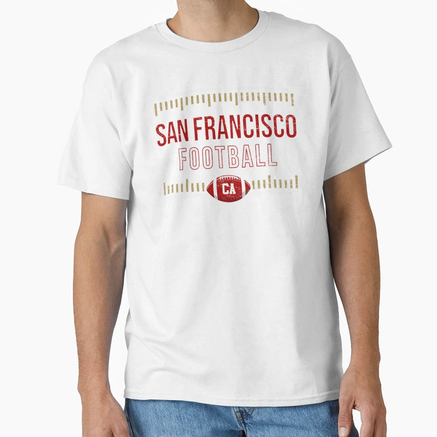 San Francisco Football Game Day T-Shirt - Casual Everyday Wear for Adults - T-Shirt, Sweatshirt, Hoodie