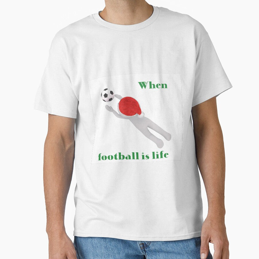 Football Is My Life by customgiftstore - Adult & Kids T-Shirts, Sweatshirts & Hoodies apparel design preview 1