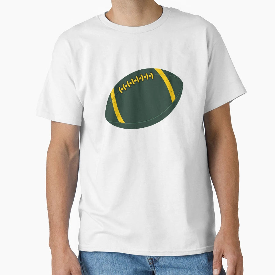 Green Football Season T-Shirt - Graphic Print Men Women - T-Shirt, Sweatshirt, Hoodie