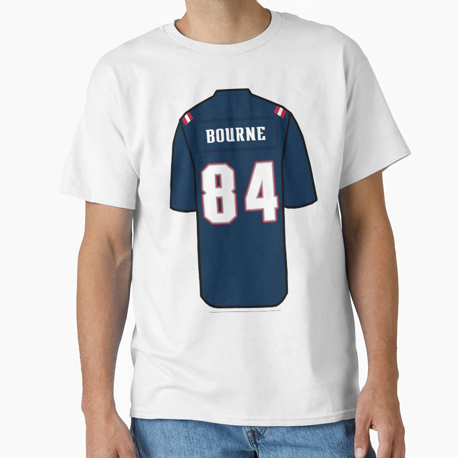 Kendrick Bourne Pats T-Shirt - Graphic Print Unisex - T-Shirt, Sweatshirt, Hoodie