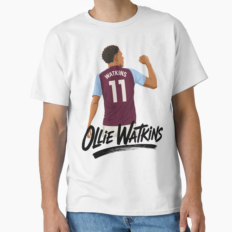 Ollie Watkins T-Shirt - Unique Graphic for Adults - T-Shirt, Sweatshirt, Hoodie