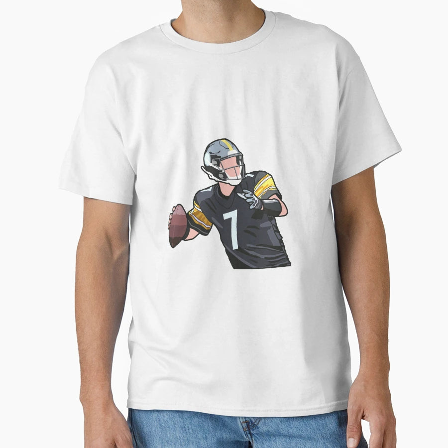 Ben Roethlisberger T-Shirt - Custom Art Print Men Women - T-Shirt, Sweatshirt, Hoodie