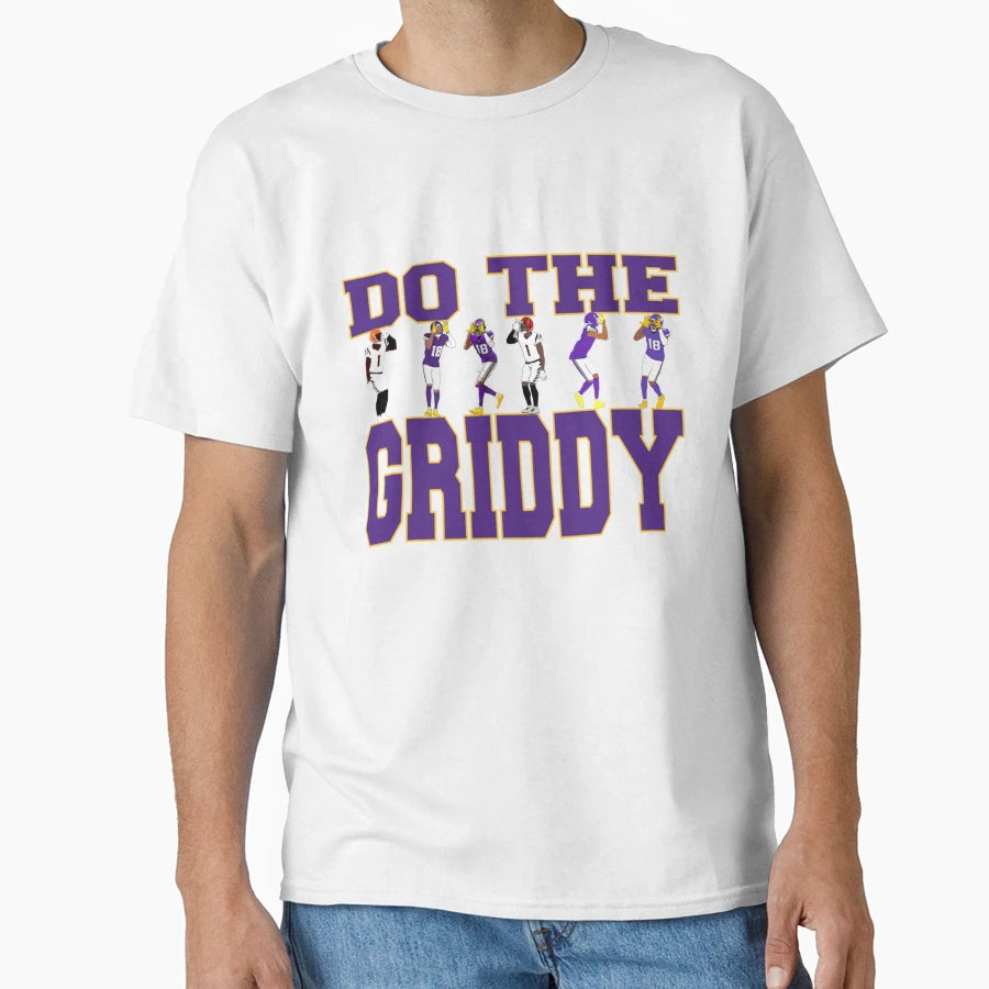 Griddy Duo Do Griddy Dance Funny Griddy T-Shirt - Novelty Apparel Unisex - T-Shirt, Sweatshirt, Hoodie