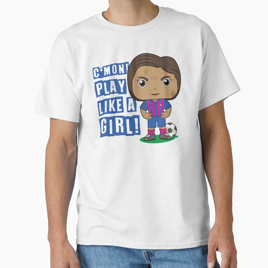 Cmon Play Like Soccer T-Shirt - Streetwear Style for Adults - T-Shirt, Sweatshirt, Hoodie