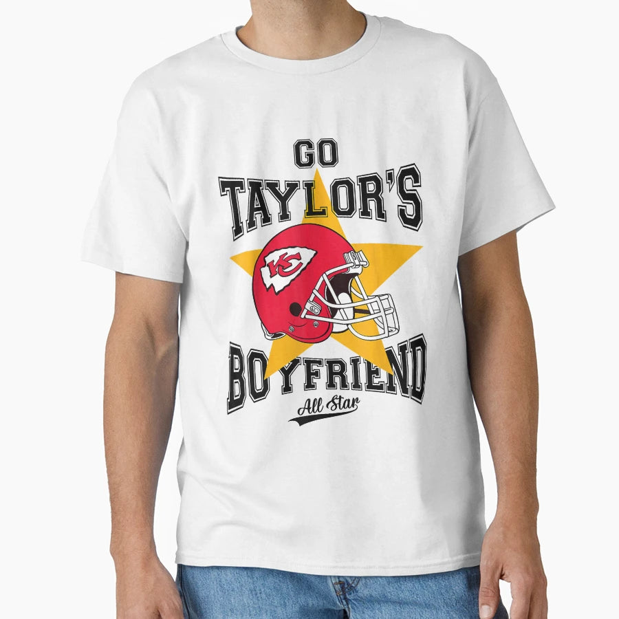 Go Taylors Boyfriend TK Game Day Sweatshirt - Aesthetic Graphic Men Women - T-Shirt, Sweatshirt, Hoodie