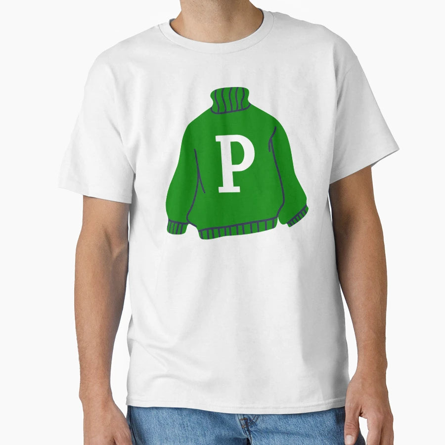 Letter T-Shirt - Trendy Graphic Unisex - T-Shirt, Sweatshirt, Hoodie