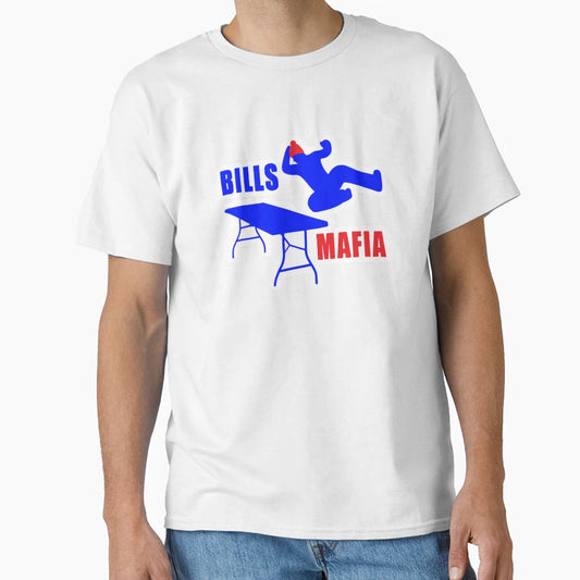 Bills Mafia Tailgating T-Shirt - Custom Art Print Men Women - T-Shirt, Sweatshirt, Hoodie