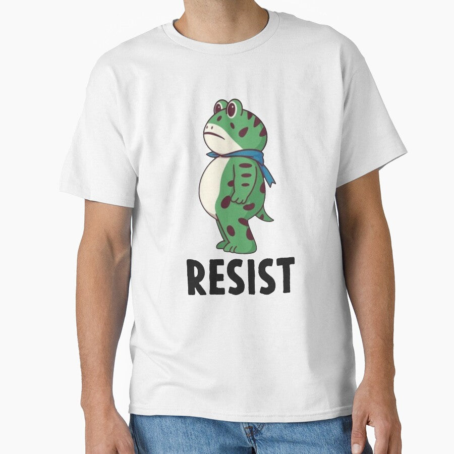 Resist Portland Frog by peggycantu - Adult & Kids T-Shirts, Sweatshirts & Hoodies apparel design preview 1