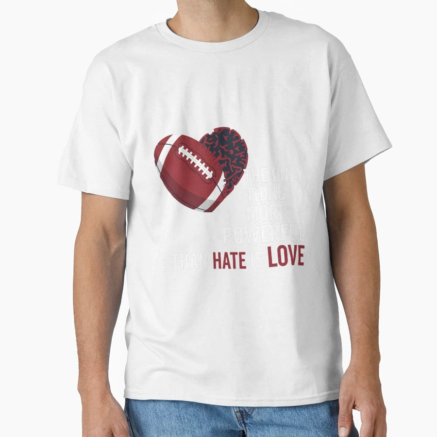 Only Thing More Powerful Than Hate T-Shirt - Aesthetic Graphic Men Women - T-Shirt, Sweatshirt, Hoodie
