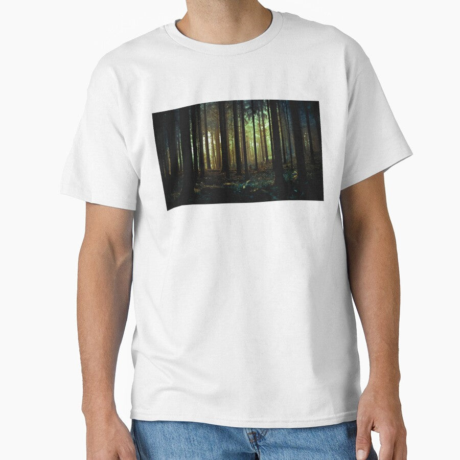 A little sunsine in the forest by Esinald - Adult & Kids T-Shirts, Sweatshirts & Hoodies apparel design preview 1