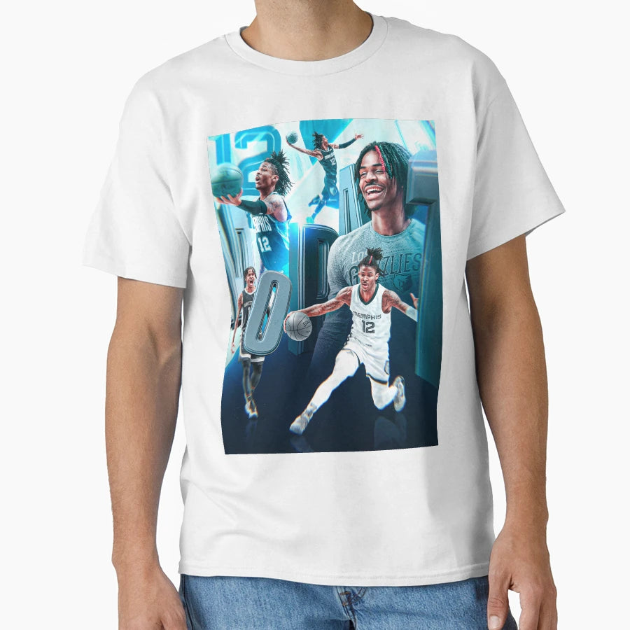 Ja Morant 12 Young Star T-Shirt - Aesthetic Graphic Unisex - T-Shirt, Sweatshirt, Hoodie