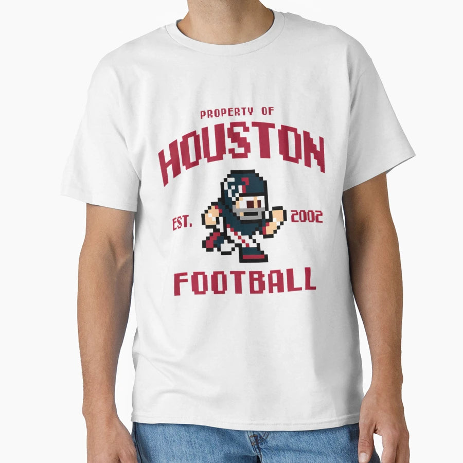 Art Houston Texans T-Shirt - Minimalist Print for Adults - T-Shirt, Sweatshirt, Hoodie