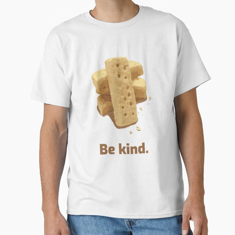 Be kind biscuits by LeahCampbel - Adult & Kids T-Shirts, Sweatshirts & Hoodies apparel design preview 1