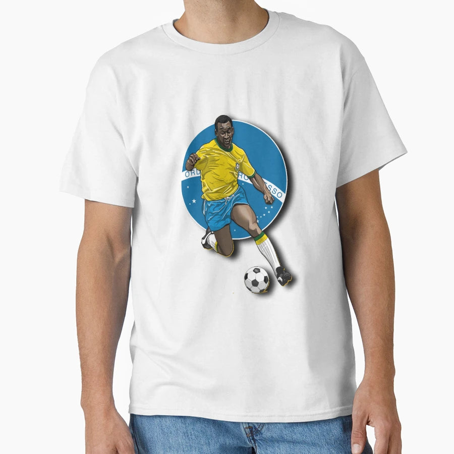 Pele Greatest Football Player Ever T-Shirt - Aesthetic Graphic Unisex - T-Shirt, Sweatshirt, Hoodie