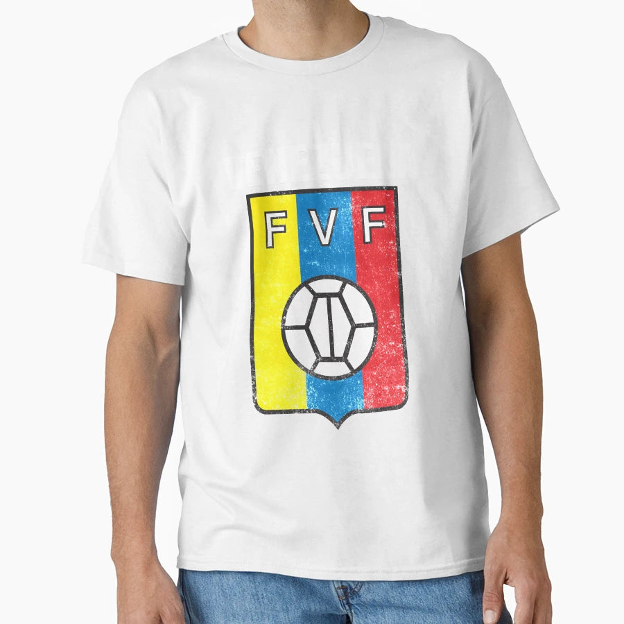 Venezuela Soccer Flag Team Support Gift T-Shirt - Trendy Graphic for Adults - T-Shirt, Sweatshirt, Hoodie