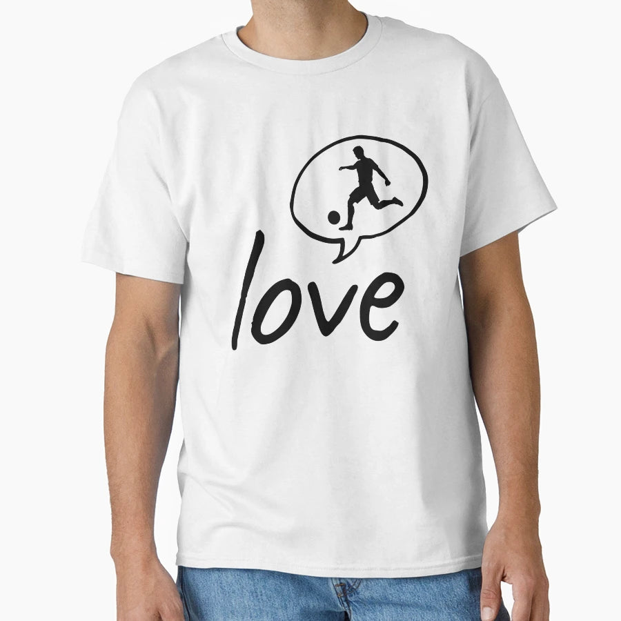 Love Football T-Shirt - Unique Graphic Unisex - T-Shirt, Sweatshirt, Hoodie