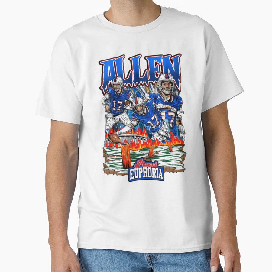 JA Buffalo Bills Planet Euphoria T-Shirt - Casual Everyday Wear Men Women - T-Shirt, Sweatshirt, Hoodie